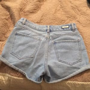 high waisted shorts